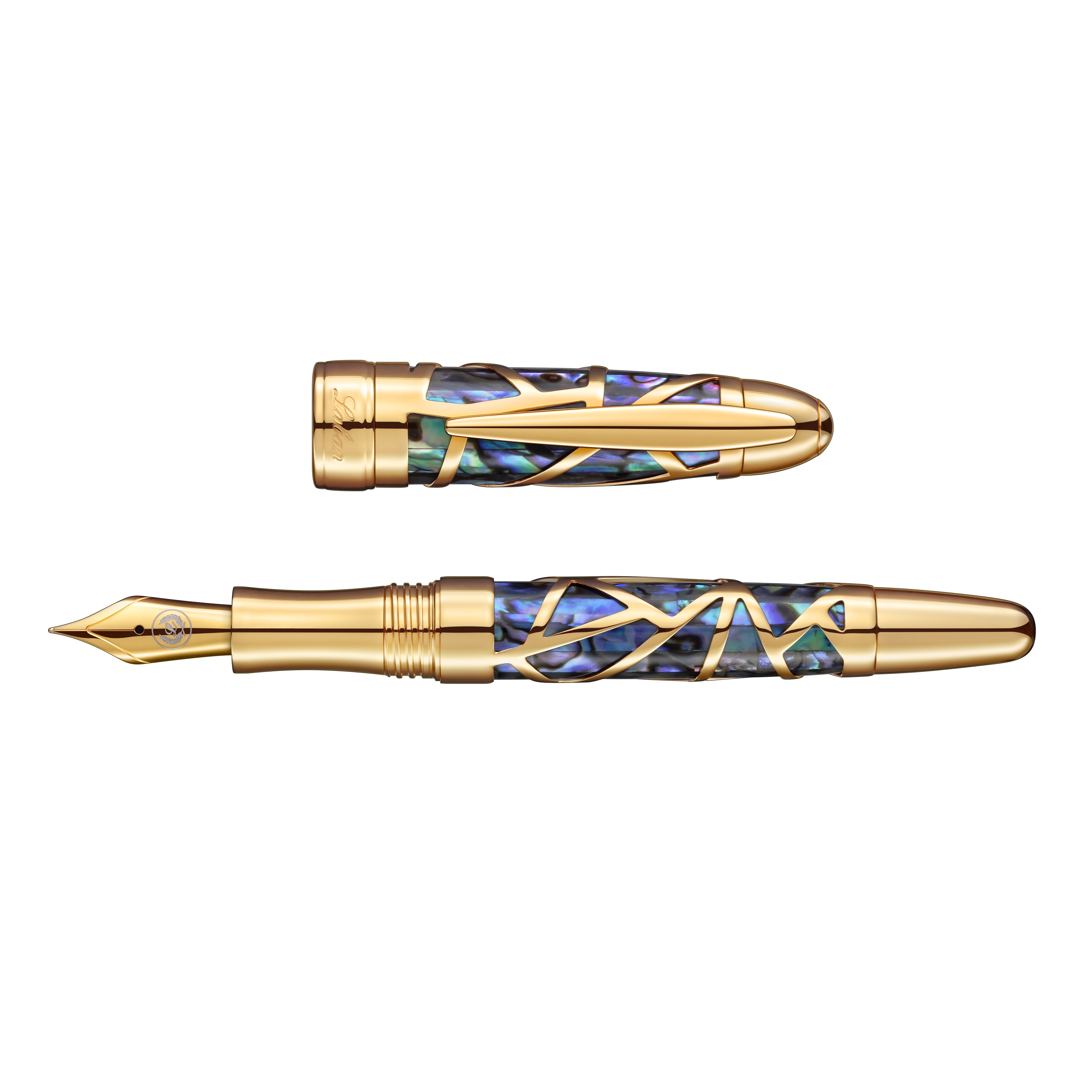 Laban Oceana Abalone Skeleton GT Fountain pen