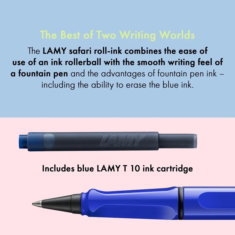 Lamy Safari Green Ink Cartridge Rollerball