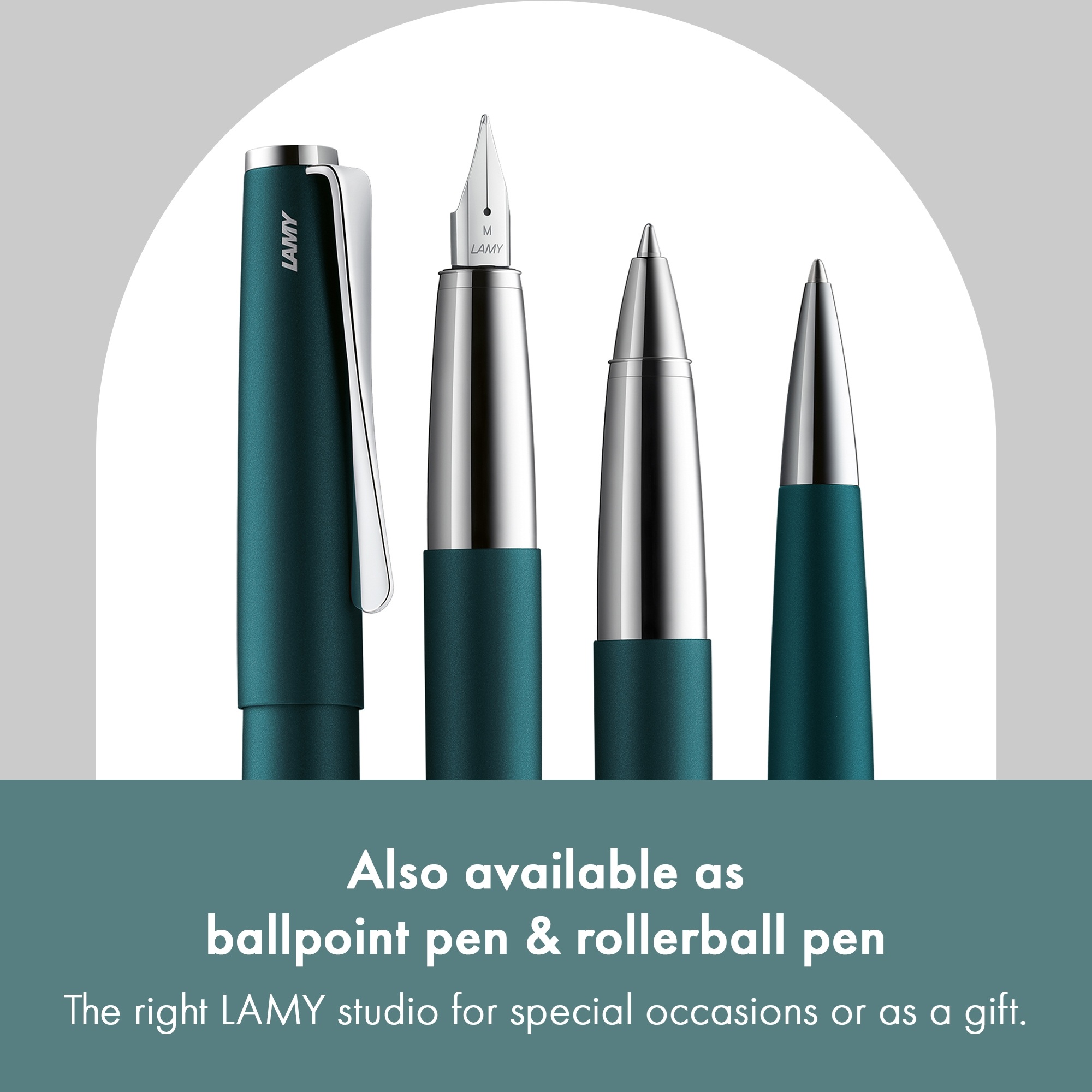 Lamy Studio Matte Petrol Rollerball