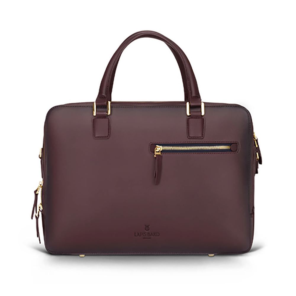 Lapis Bard Chester Leather Burgundy Pasta