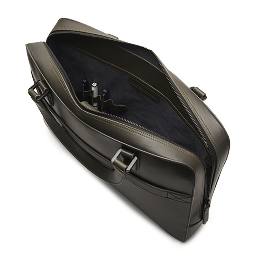 Lapis Bard Ducorium Spencer Leather Olive Laptoptas