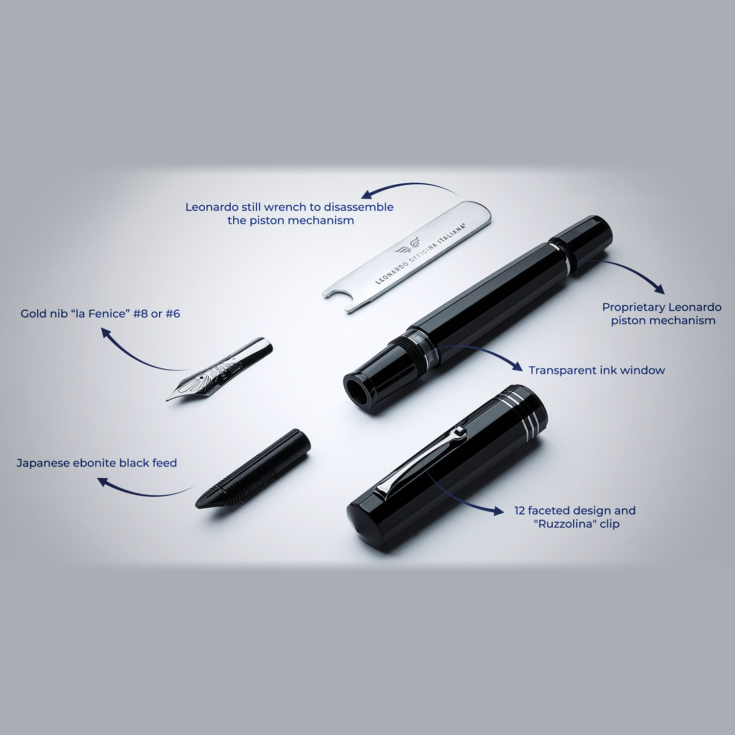 Leonardo Dodici Vulcanica GT Stylo Plume
