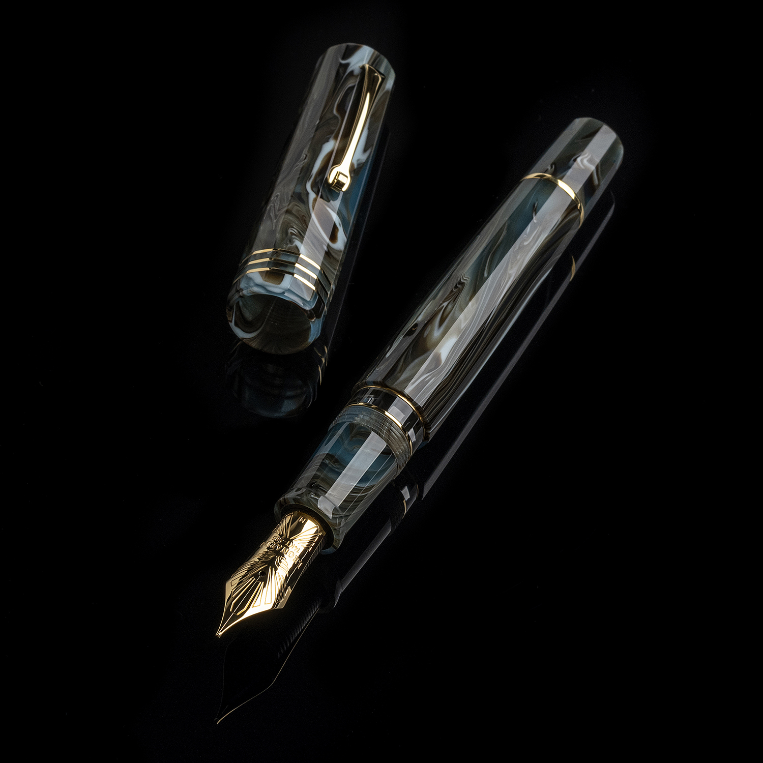 Leonardo Dodici Magmatica GT Stylo Plume