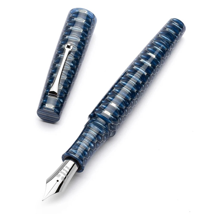 Leonardo Essenza Honeycomb Blue ST Fountain pen