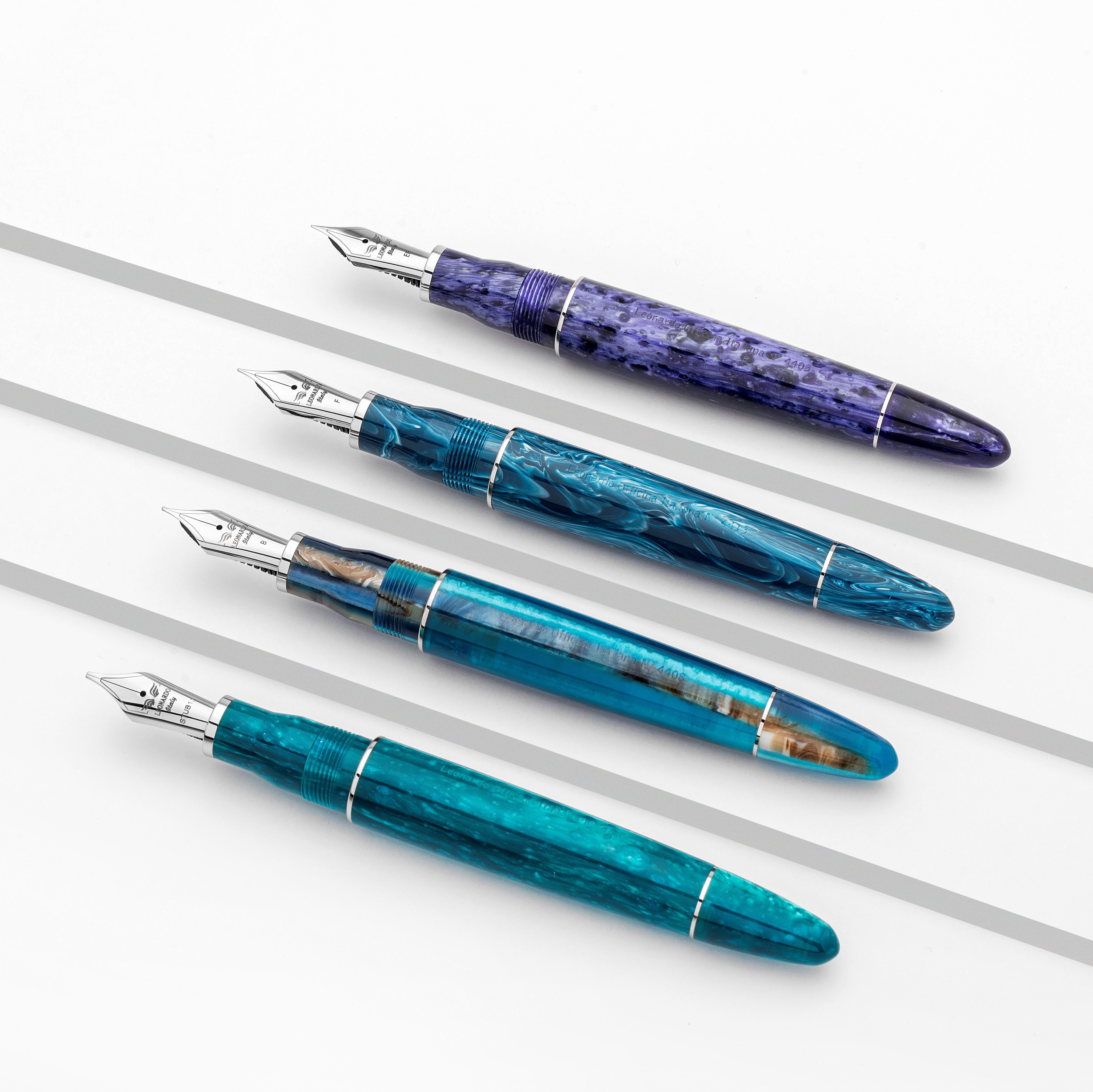 Leonardo Furore Grande Blue Hawaii ST Caneta de Tinta Permanente