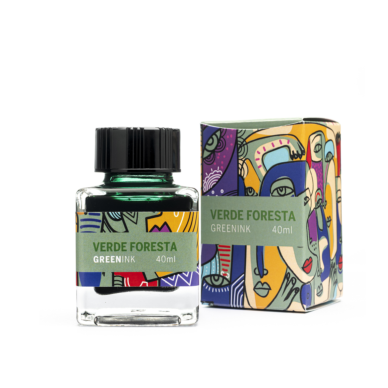 Leonardo Green Foresta Ink - Ink Bottle
