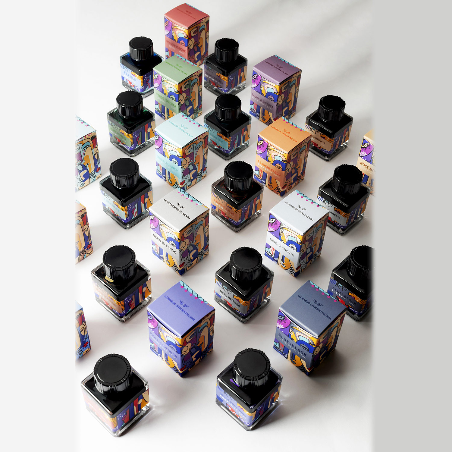 Leonardo Deep Purple Unique Ink - Ink Bottle