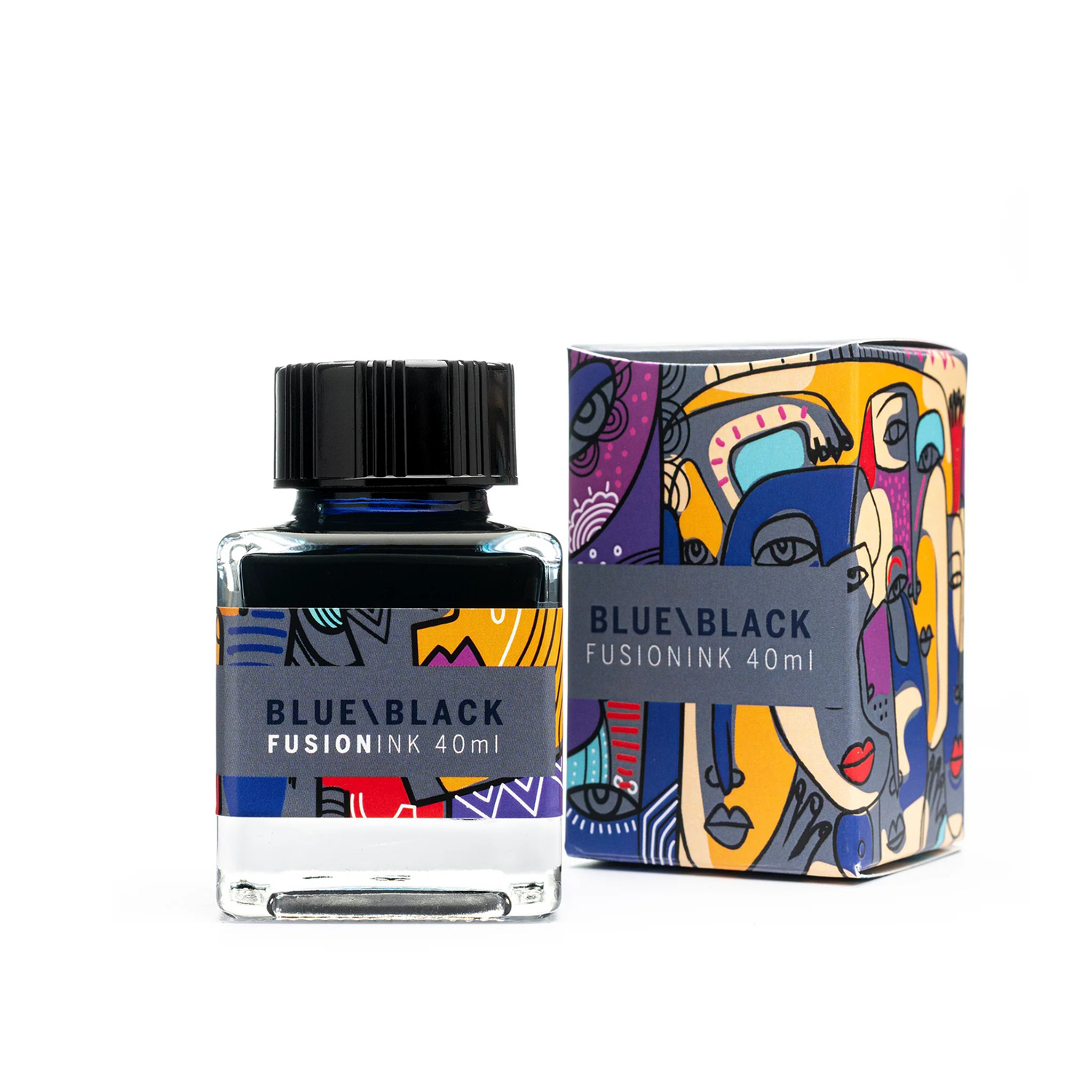 Leonardo Blue/Black Ink - Ink Bottle
