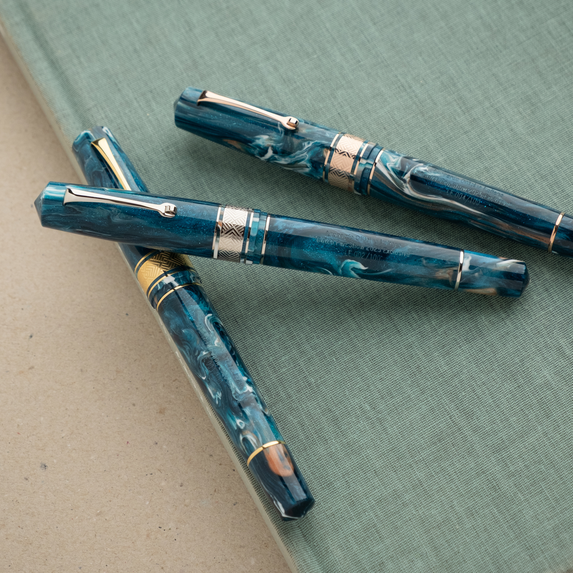 Leonardo Momento Zero Grande 2.0 Dutch Pen Show 2025 Waterworld Exclusive ST Fountain pen