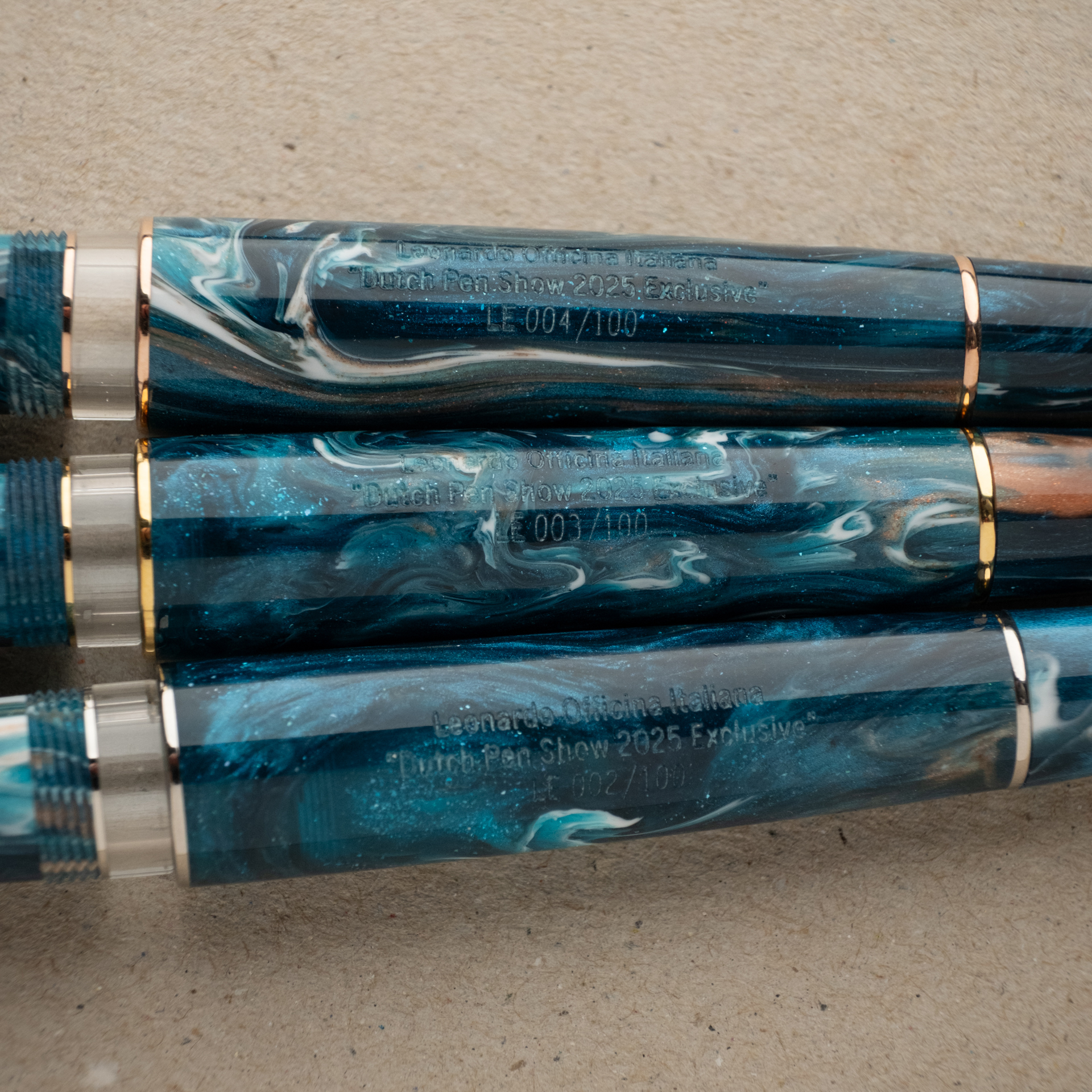 Leonardo Momento Zero Grande 2.0 Dutch Pen Show 2025 Waterworld Exclusive ST Fountain pen