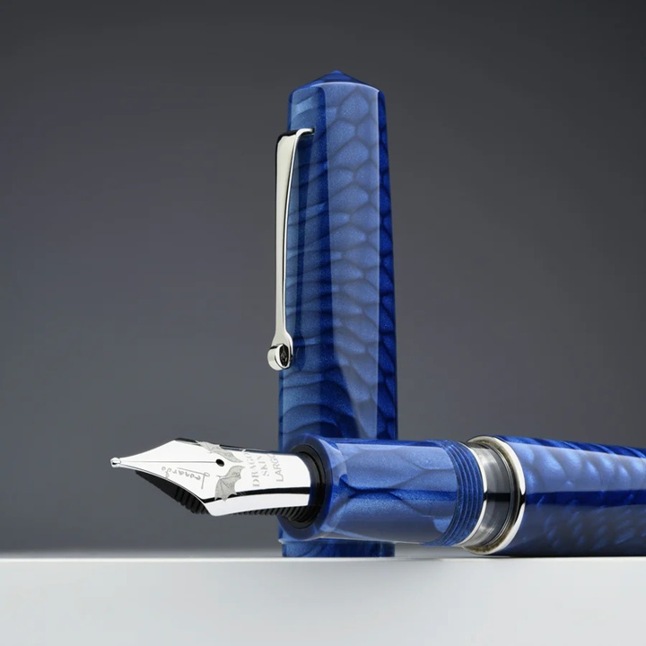 Leonardo Momento Zero Grande 2.0 Juma Dragon Skin Blue ST Reservoarpenna