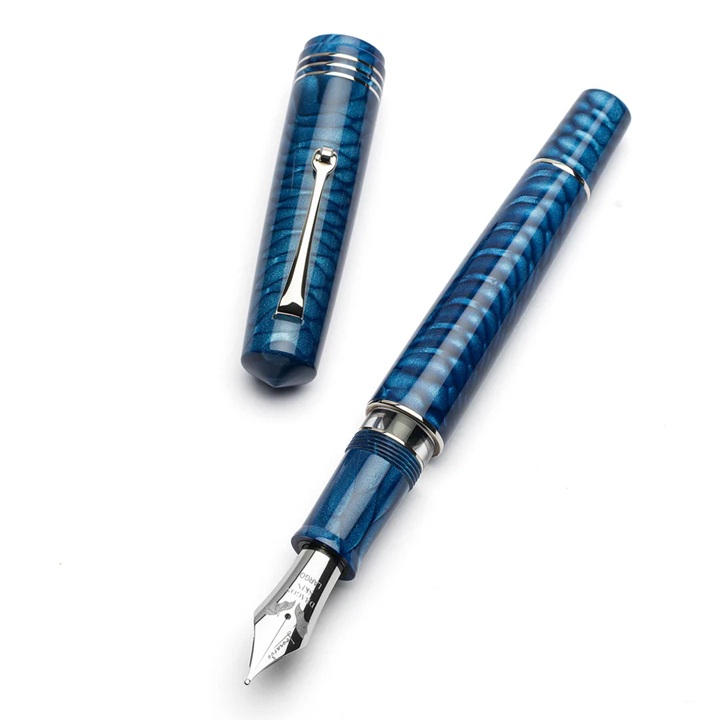 Leonardo Momento Zero Grande 2.0 Juma Dragon Skin Blue ST Reservoarpenna