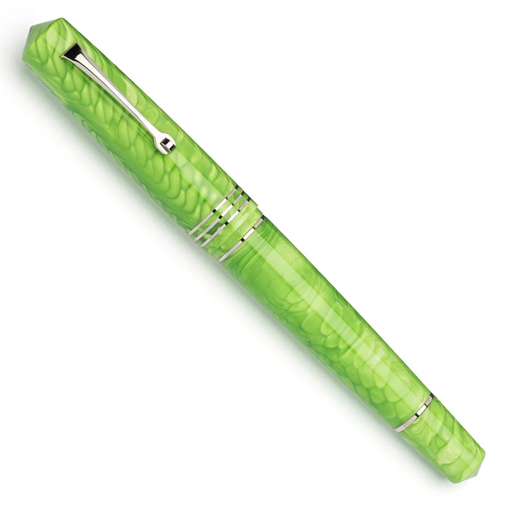 Leonardo Momento Zero Grande 2.0 Juma Dragon Skin Green ST Fountain pen
