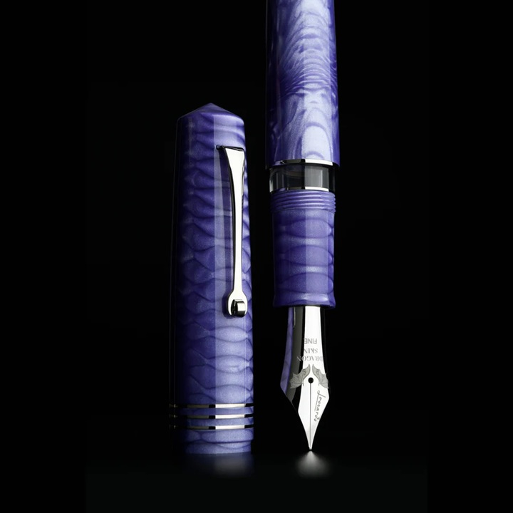 Leonardo Momento Zero Grande 2.0 Juma Dragon Skin Purple ST Fountain pen