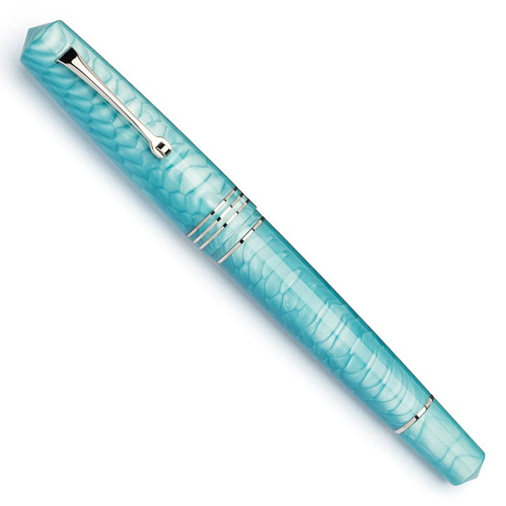 Leonardo Momento Zero Grande 2.0 Juma Dragon Skin Teal ST Caneta de Tinta Permanente