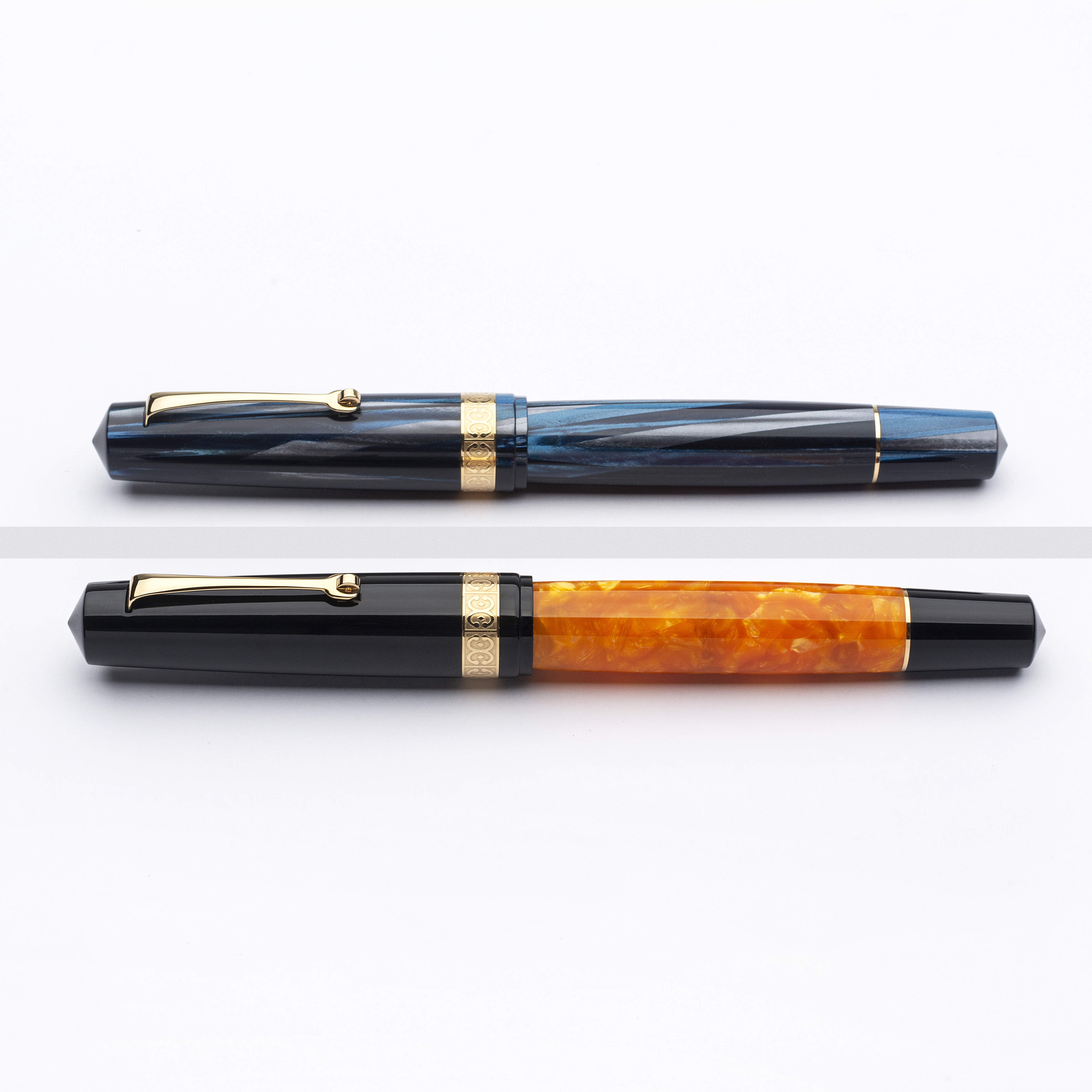 Leonardo Momento Magico DNA Black/Orange ST Fountain pen