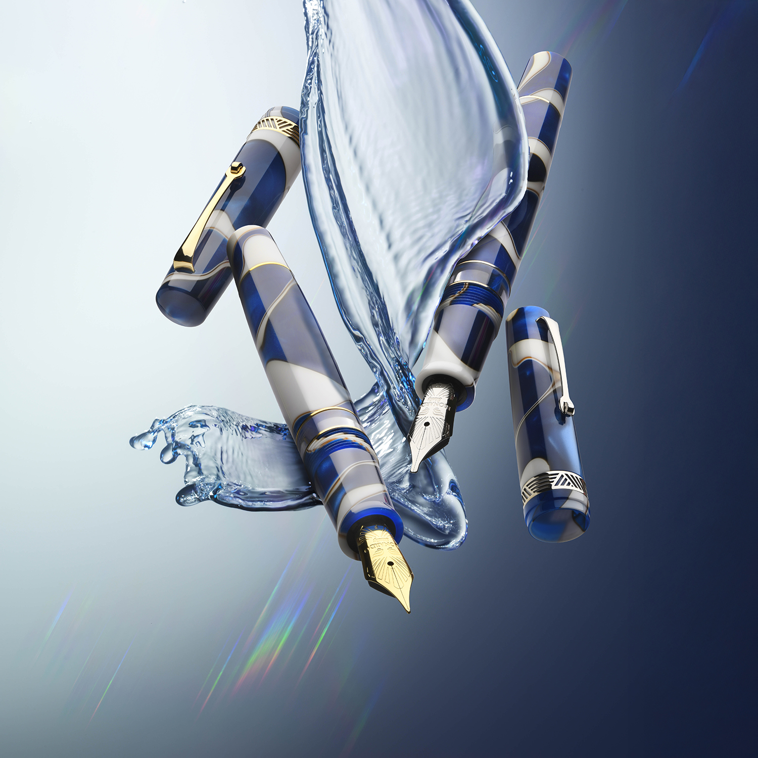 Leonardo Momento Magico Onda Blue ST Fountain pen