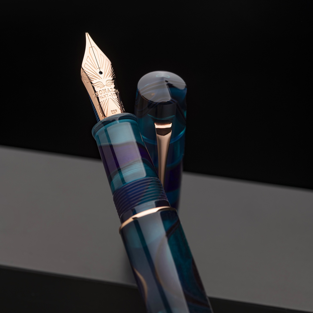 Leonardo Momento Zero Grande Eclipsis Moon RGT Fountain pen