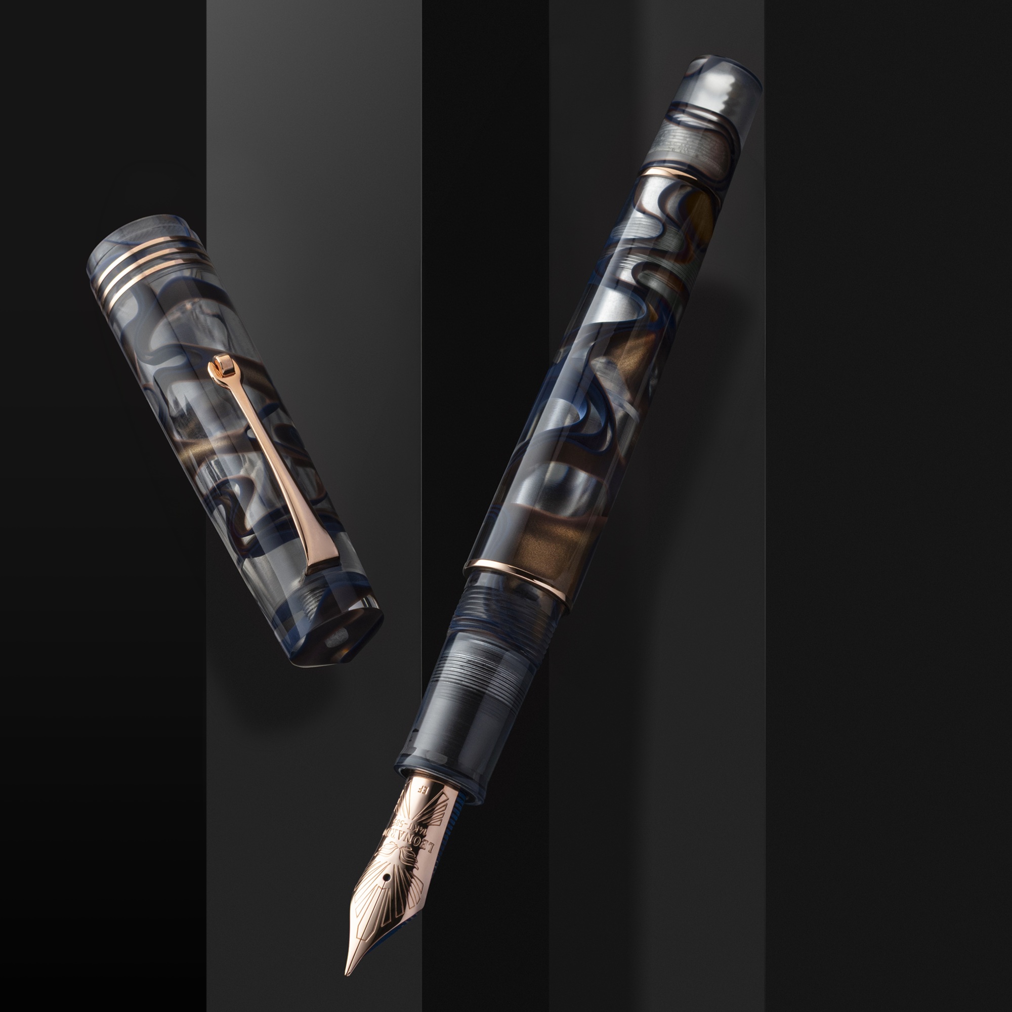 Leonardo Momento Zero Grande Eclipsis Sun RGT Fountain pen