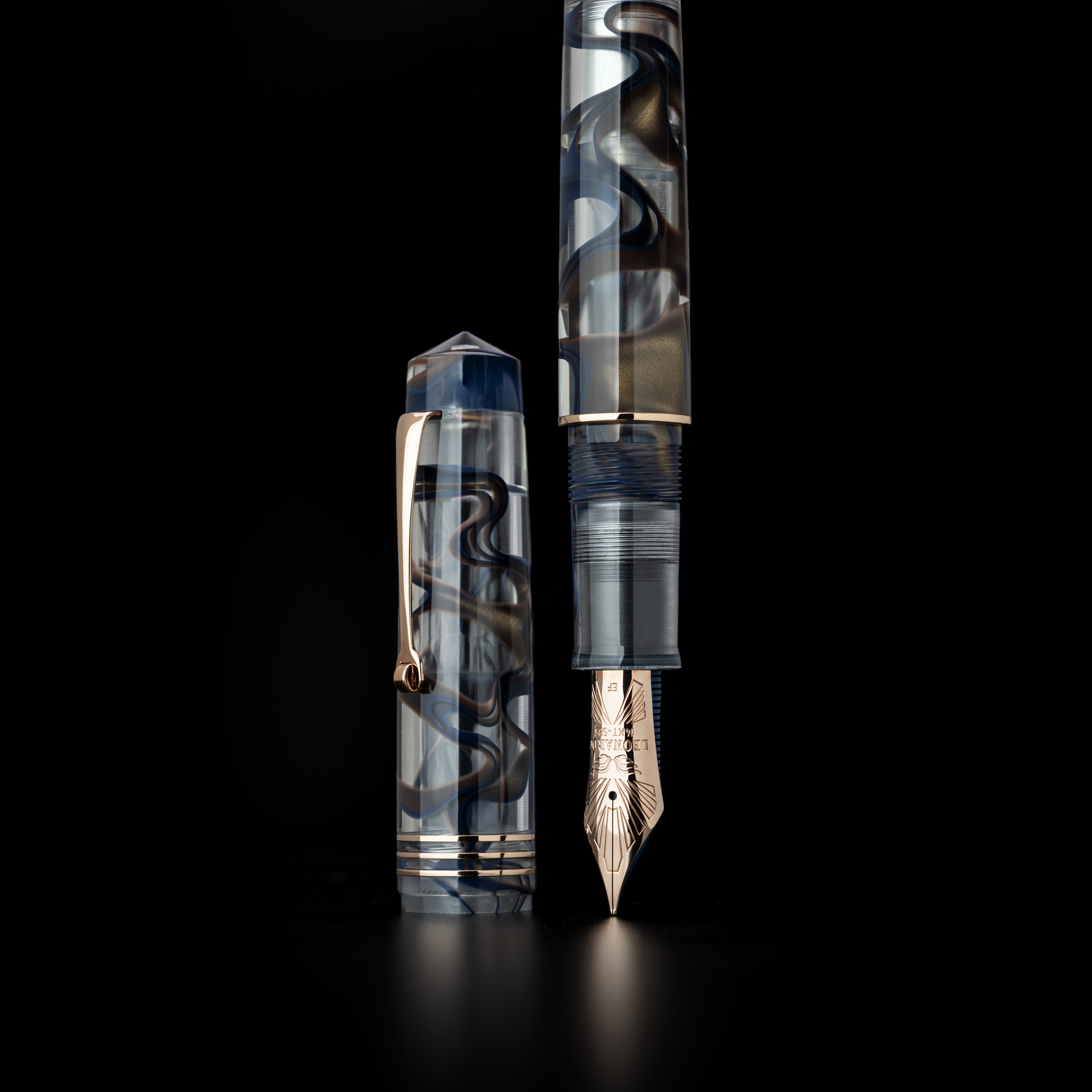 Leonardo Momento Zero Grande Eclipsis Sun RGT Fountain pen