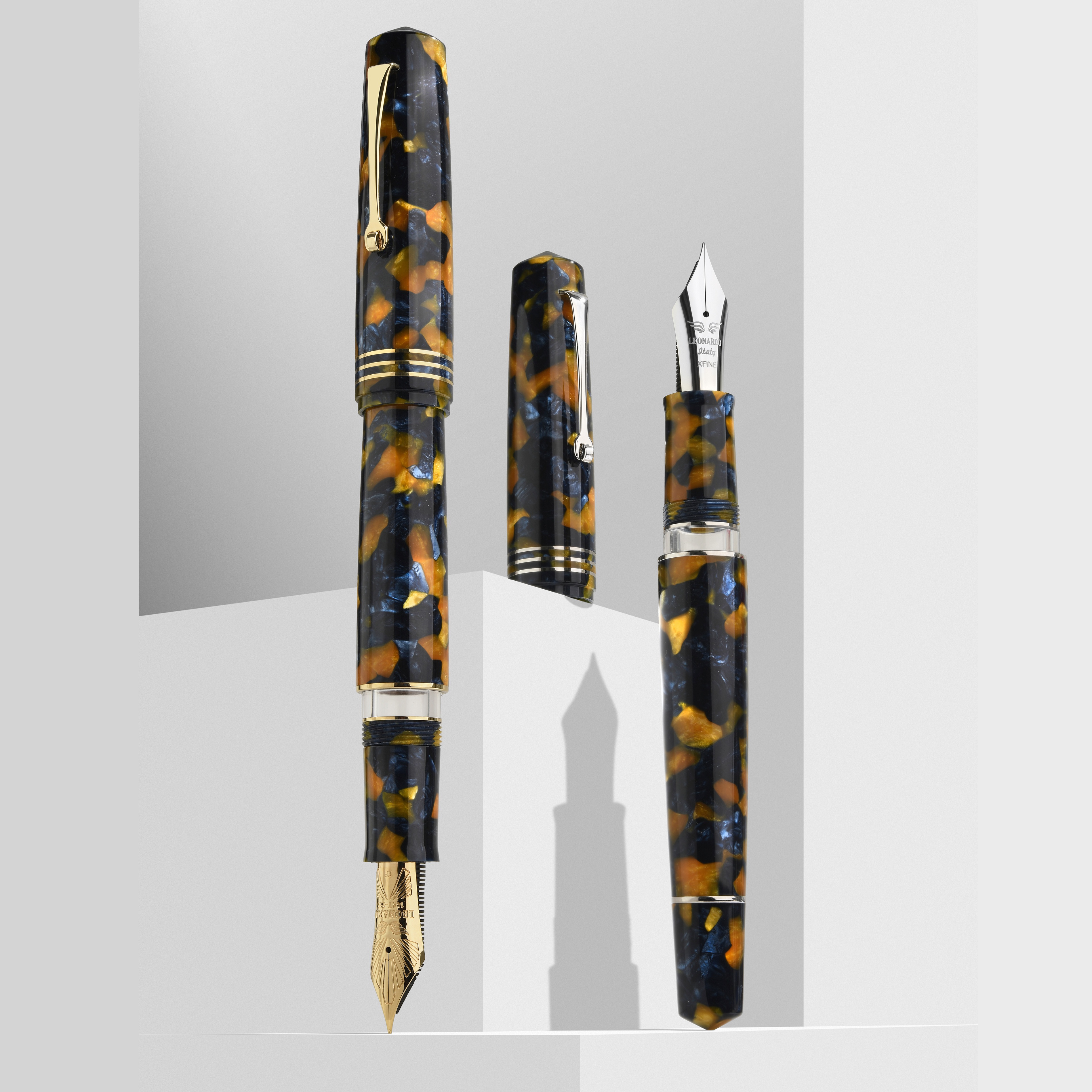 Leonardo Momento Zero Grande 2.0 Crepuscolo Marino GT Fountain pen