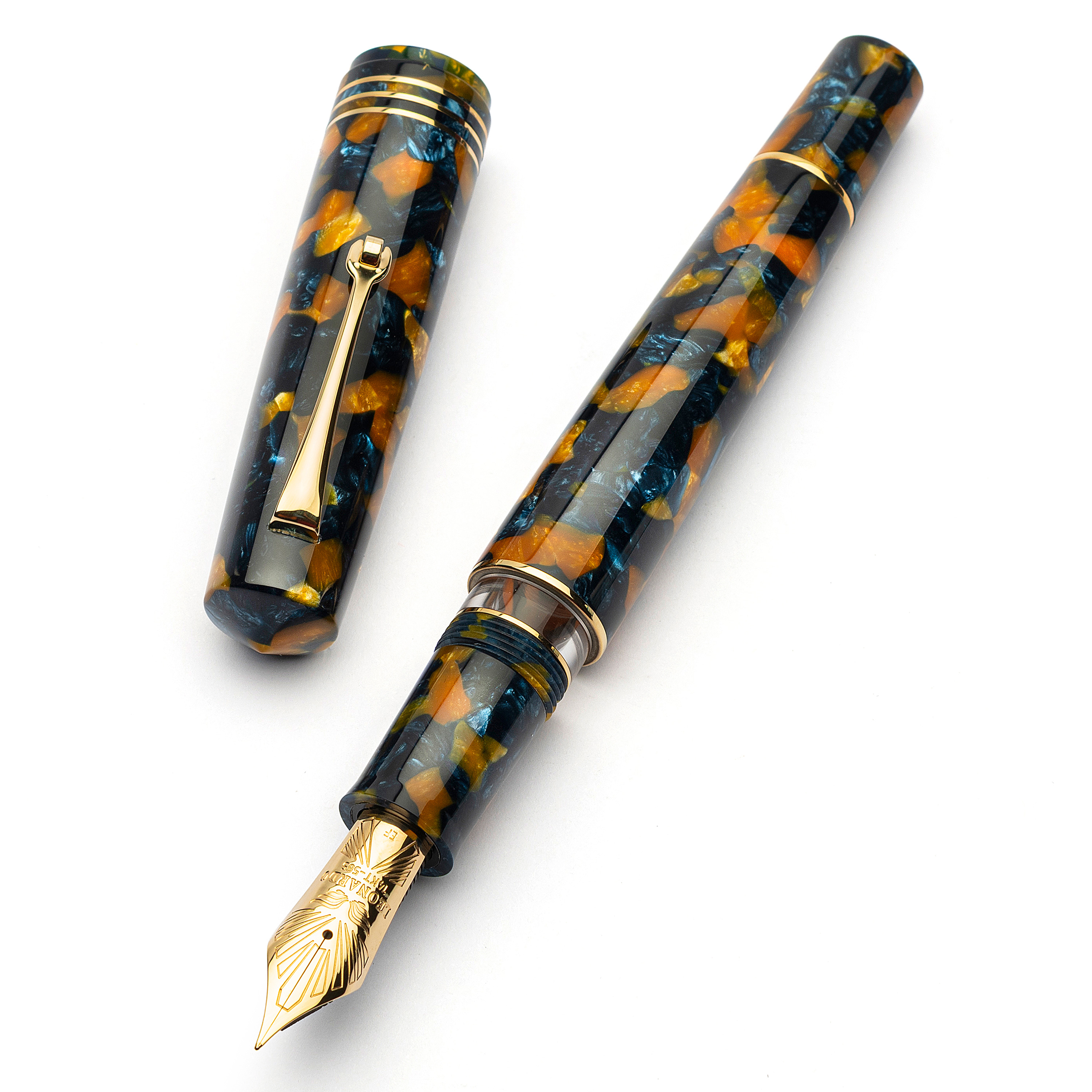 Leonardo Momento Zero Grande 2.0 Crepuscolo Marino GT Fountain pen