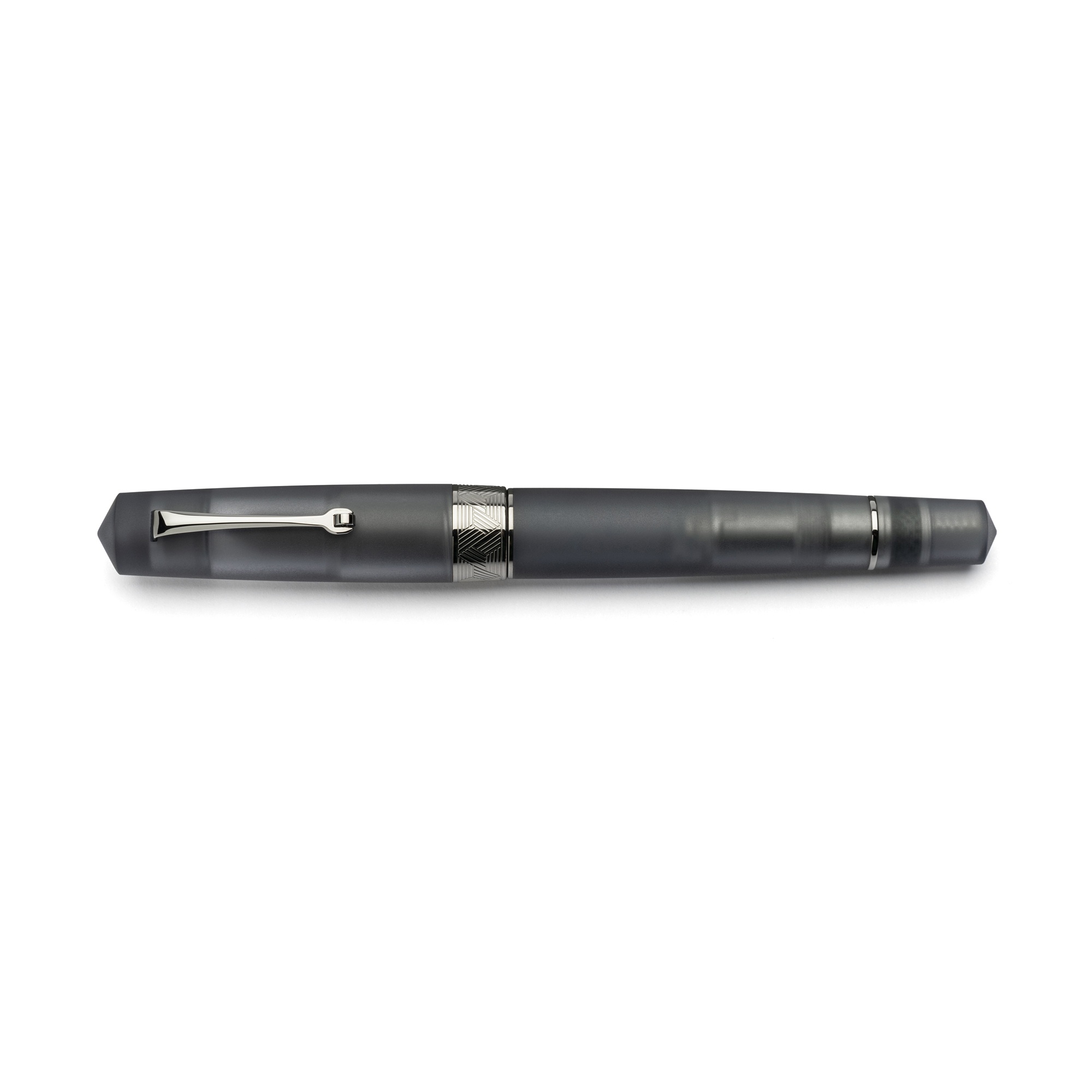 Leonardo Momento Zero Grande Pura Frosted Grey RT Füllfederhalter
