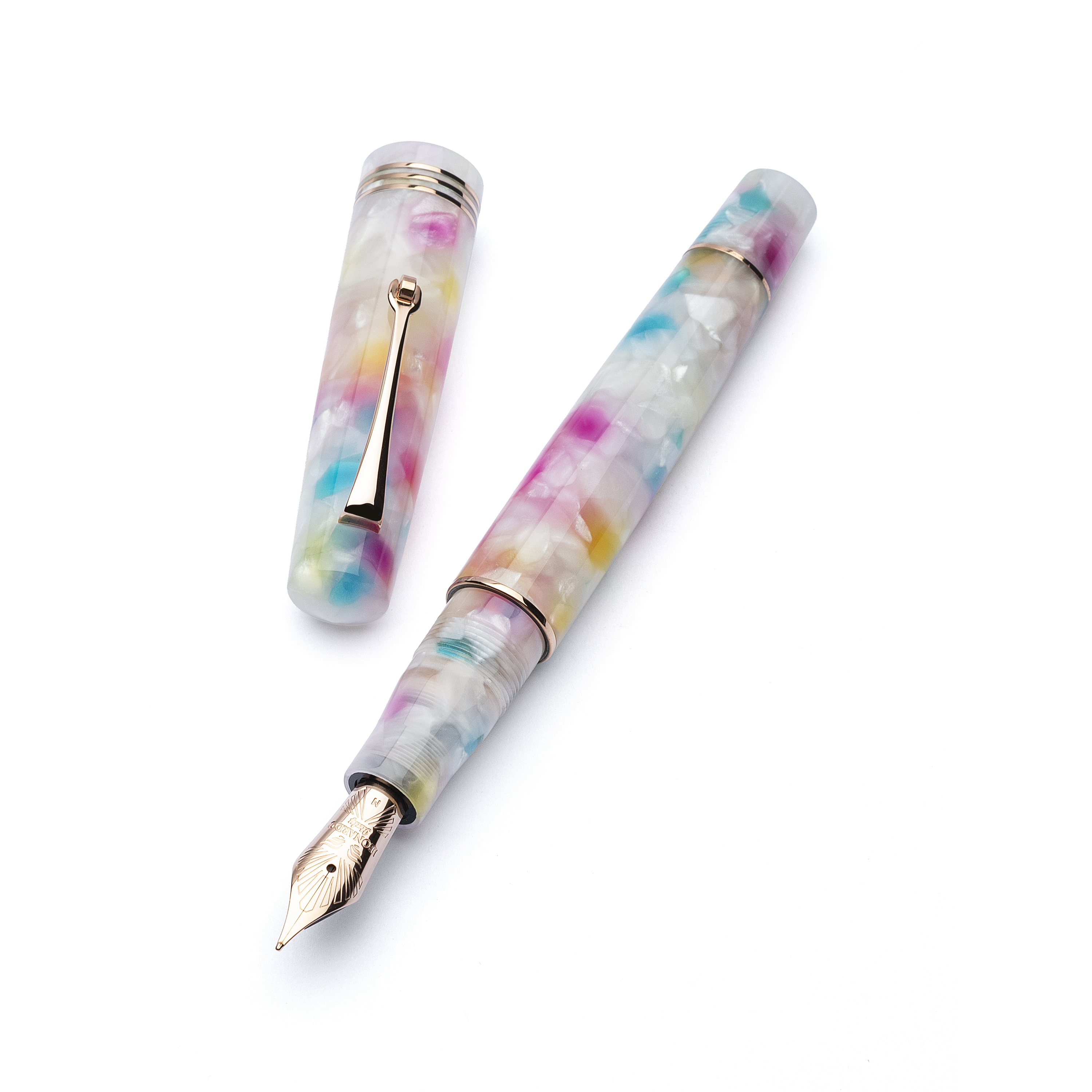 Leonardo Momento Zero Confettini Rainbow Sprinkles RGT Fountain pen