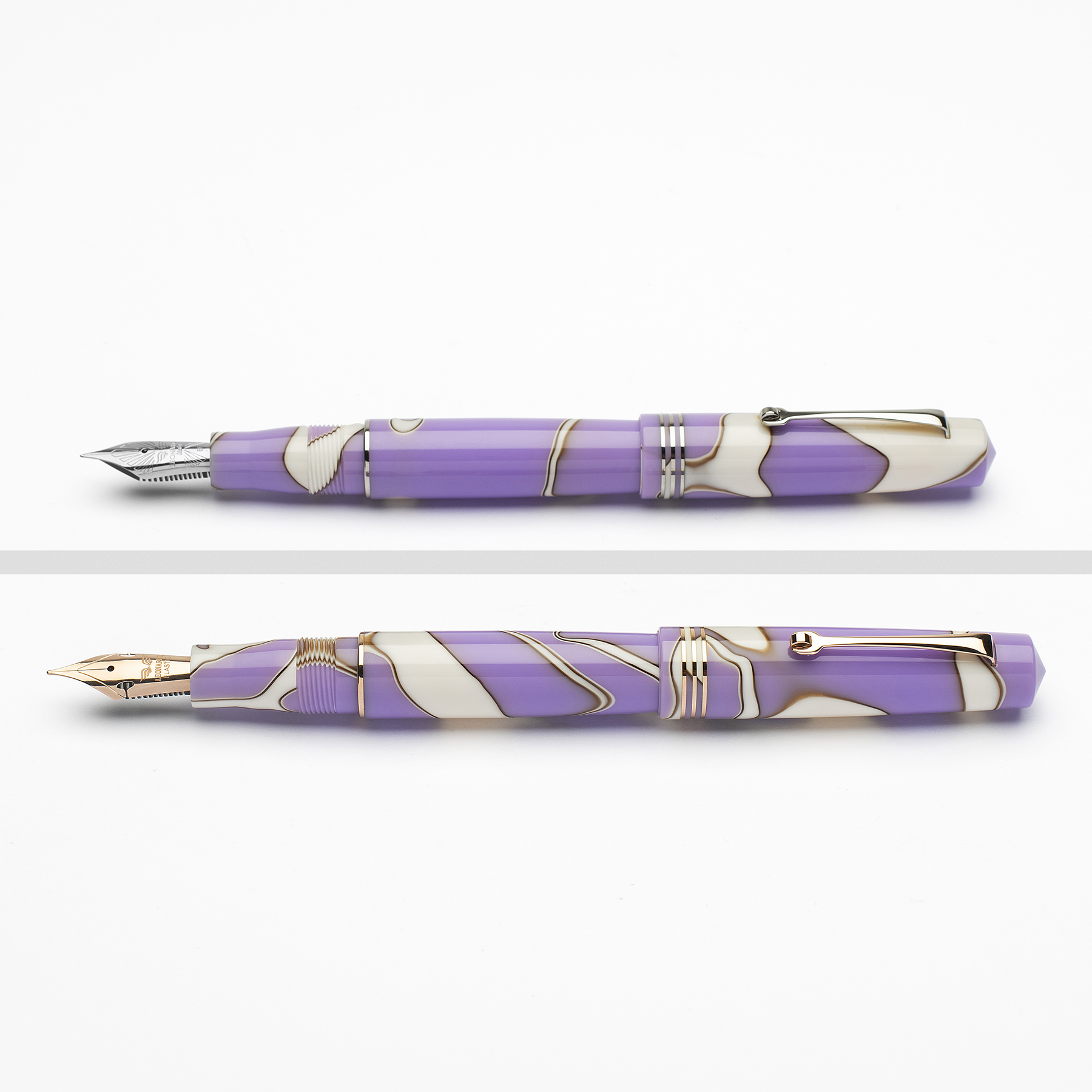 Leonardo Momento Zero Nuvola Lilac RGT Stylo Plume
