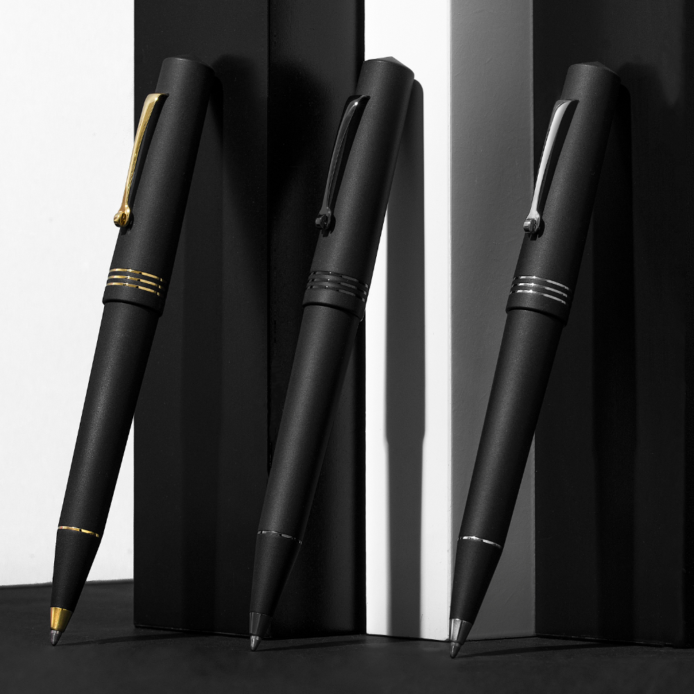Leonardo Momento Zero Matte Black RT Ballpoint