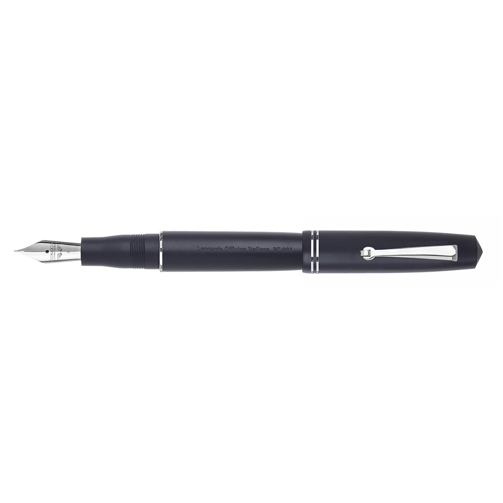 Leonardo Momento Zero Matte Black ST Caneta de Tinta Permanente