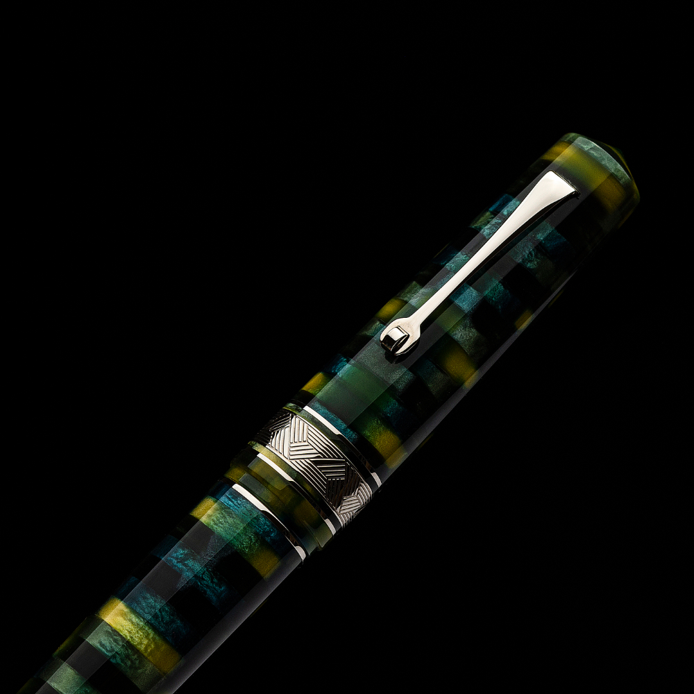 Leonardo Momento Zero Grande Mosaico Baobab ST Fountain pen