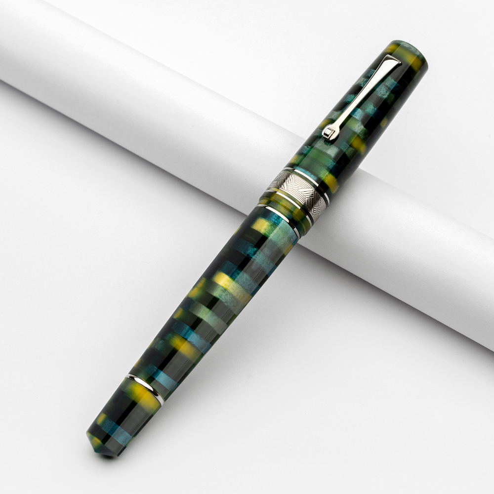 Leonardo Momento Zero Grande Mosaico Baobab ST Fountain pen