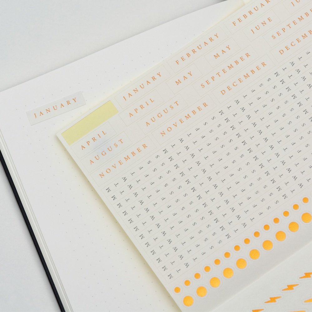 Leuchtturm1917 Bullet Journal Edition 2 Black Notebook Medium A5