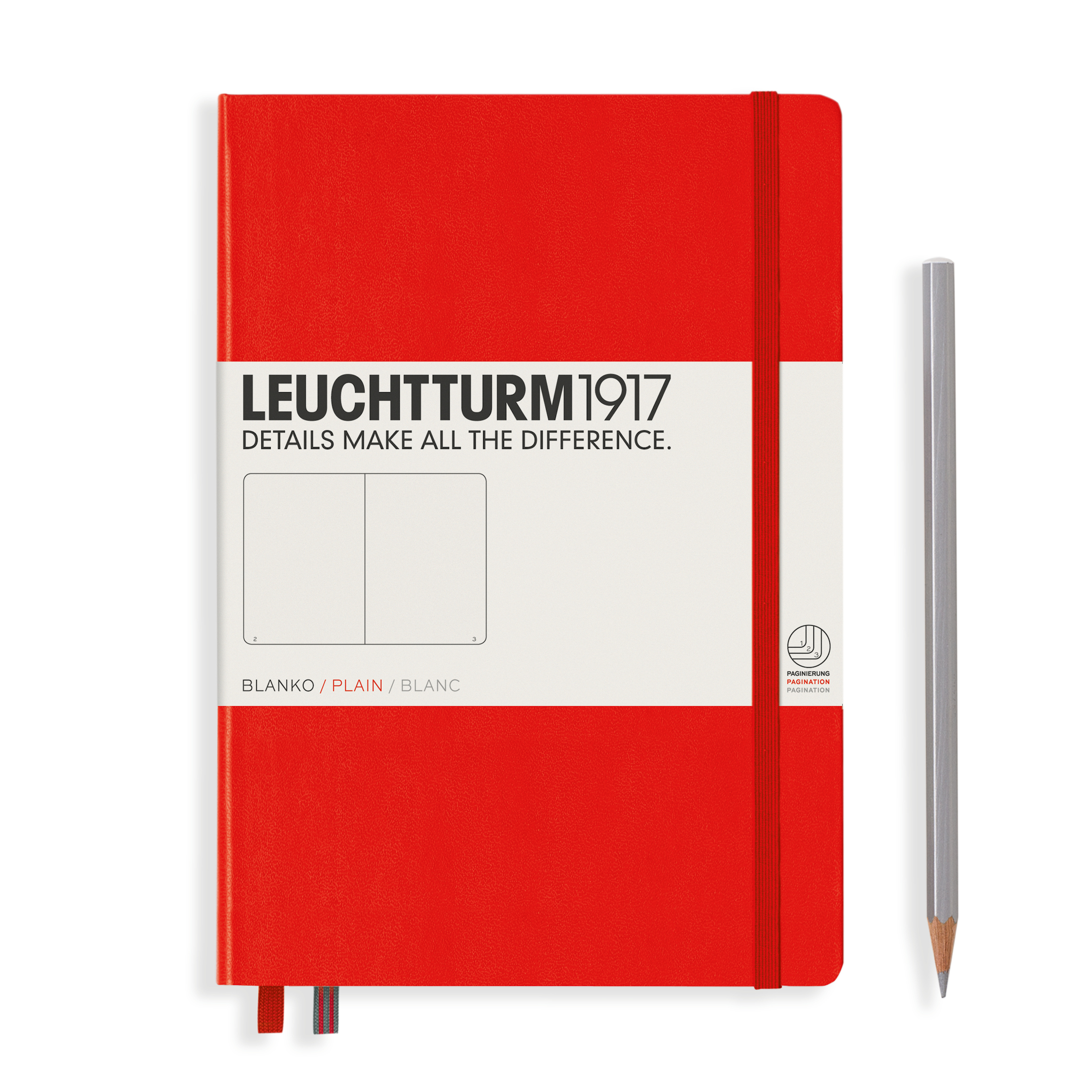 Leuchtturm1917 Notebook Medium A5 Red