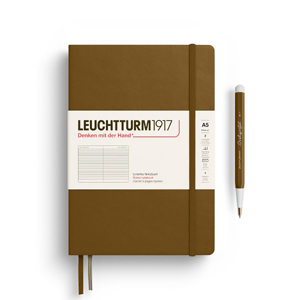 Leuchtturm1917 Notitieboek Medium A5 Spice Brown