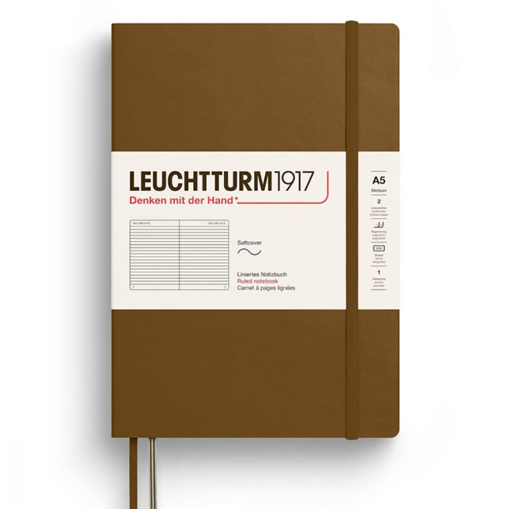 Leuchtturm1917 Notitieboek Medium A5 Spice Brown
