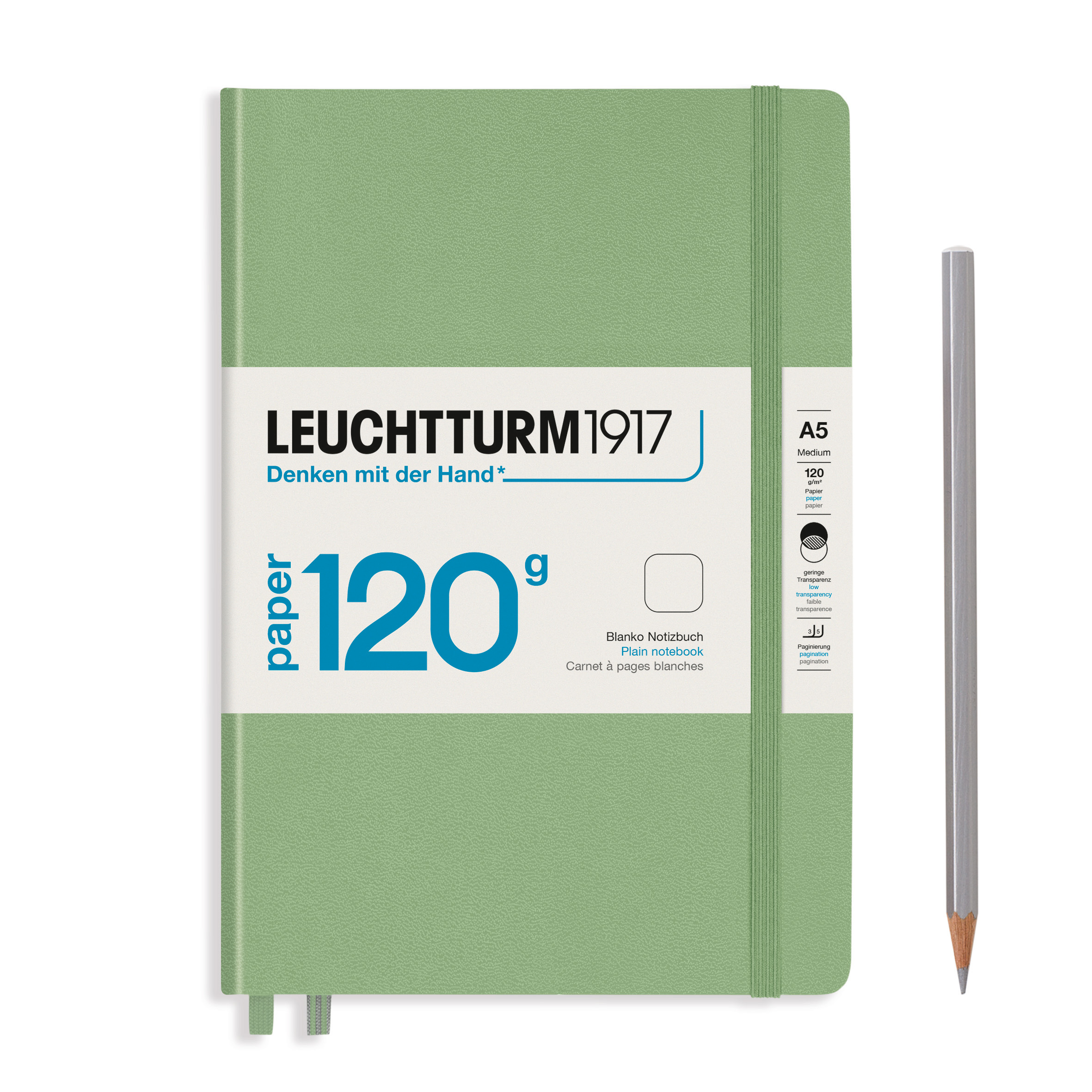 Leuchtturm1917 120G Edition Notietieboek Medium A5 Sage