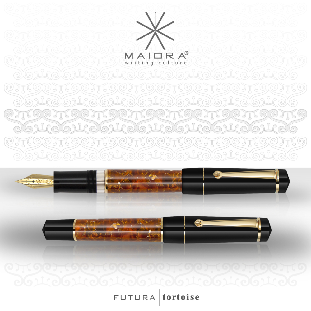 Maiora Futura Tortoise Fountain pen