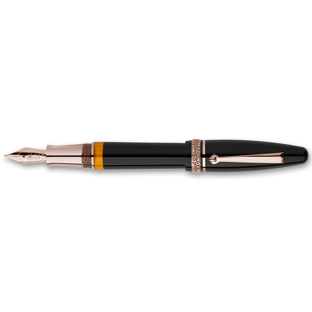 Maiora Ogiva Golden Age Black RGT Stylo Plume