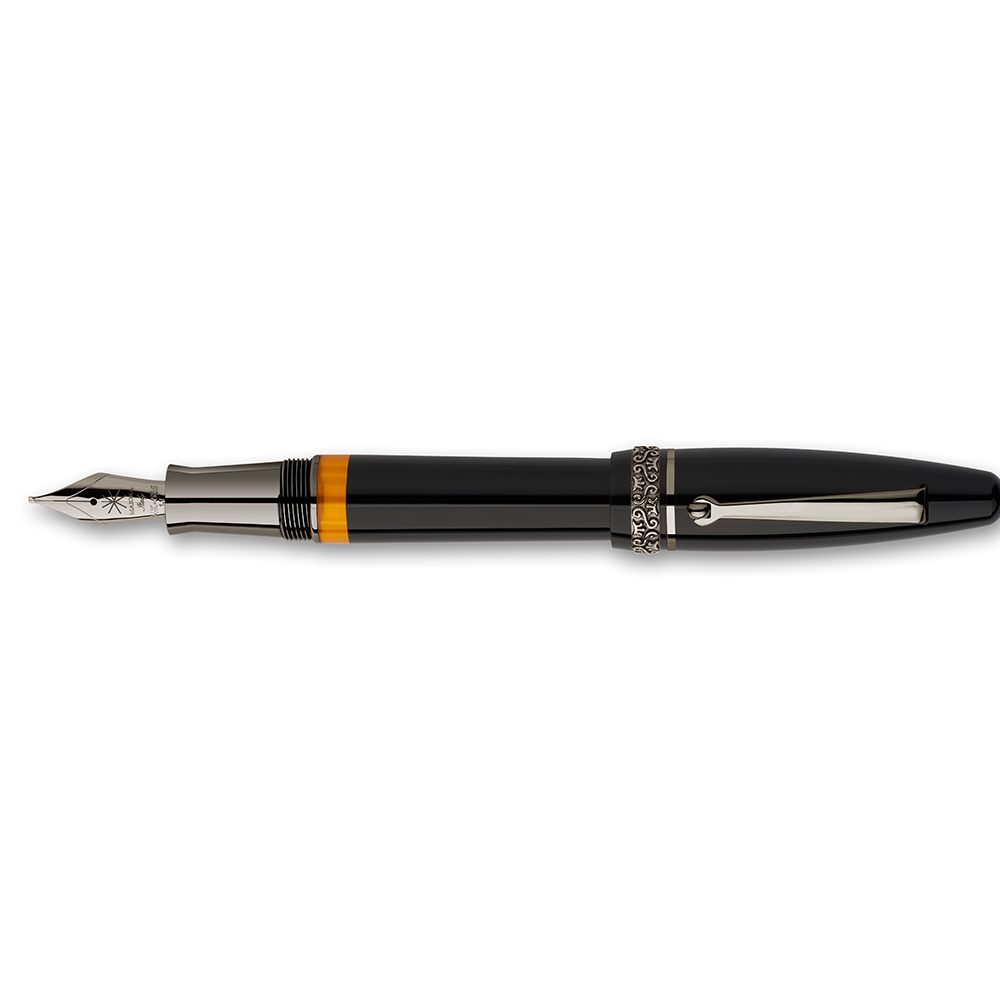 Maiora Ogiva Golden Age Black RT Fountain pen Caneta de Tinta Permanente