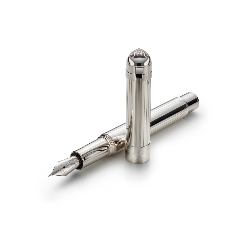 Maybach The Peak I PT Argent Sterling Stylo Plume