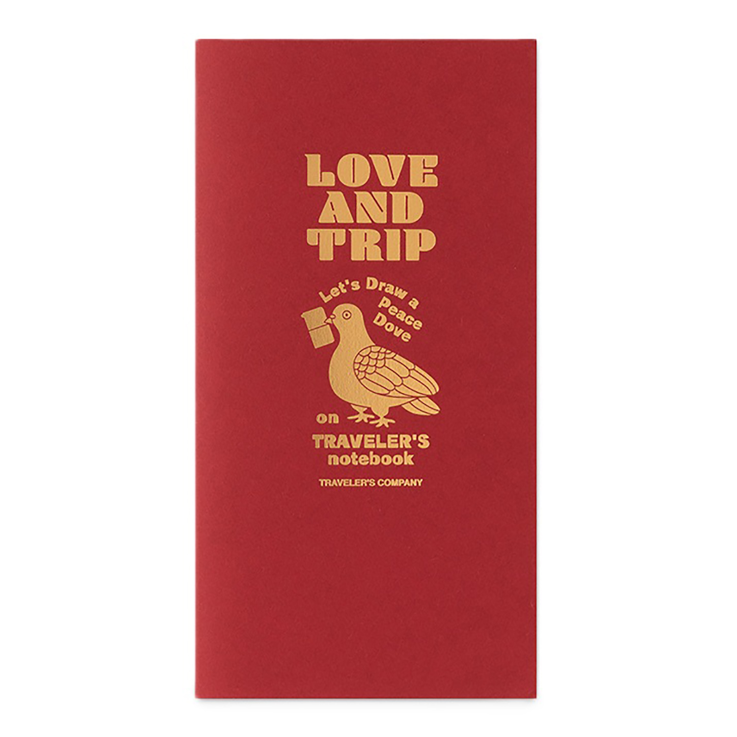Traveler's Company Refill Regular Love and Trip LE Notebook