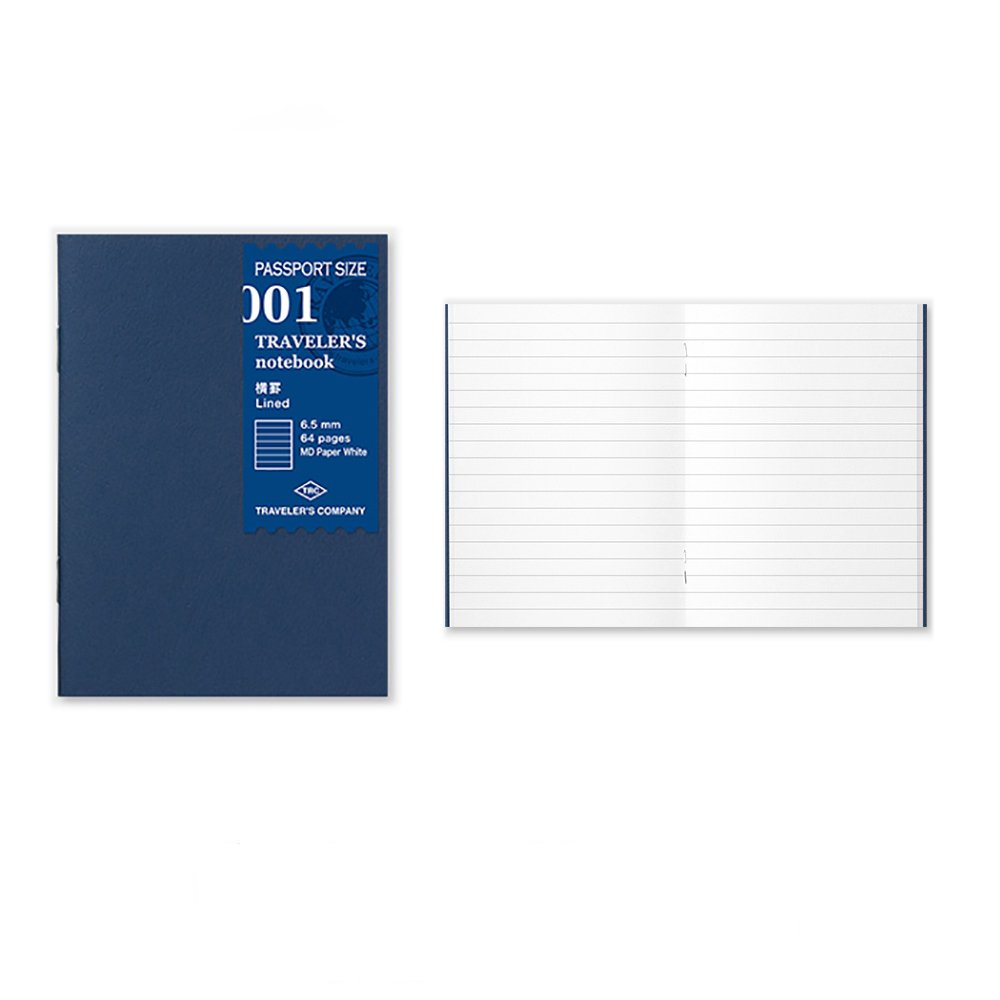 Portátiles - Traveler's Company Refill Passport 001 Lined Notebook