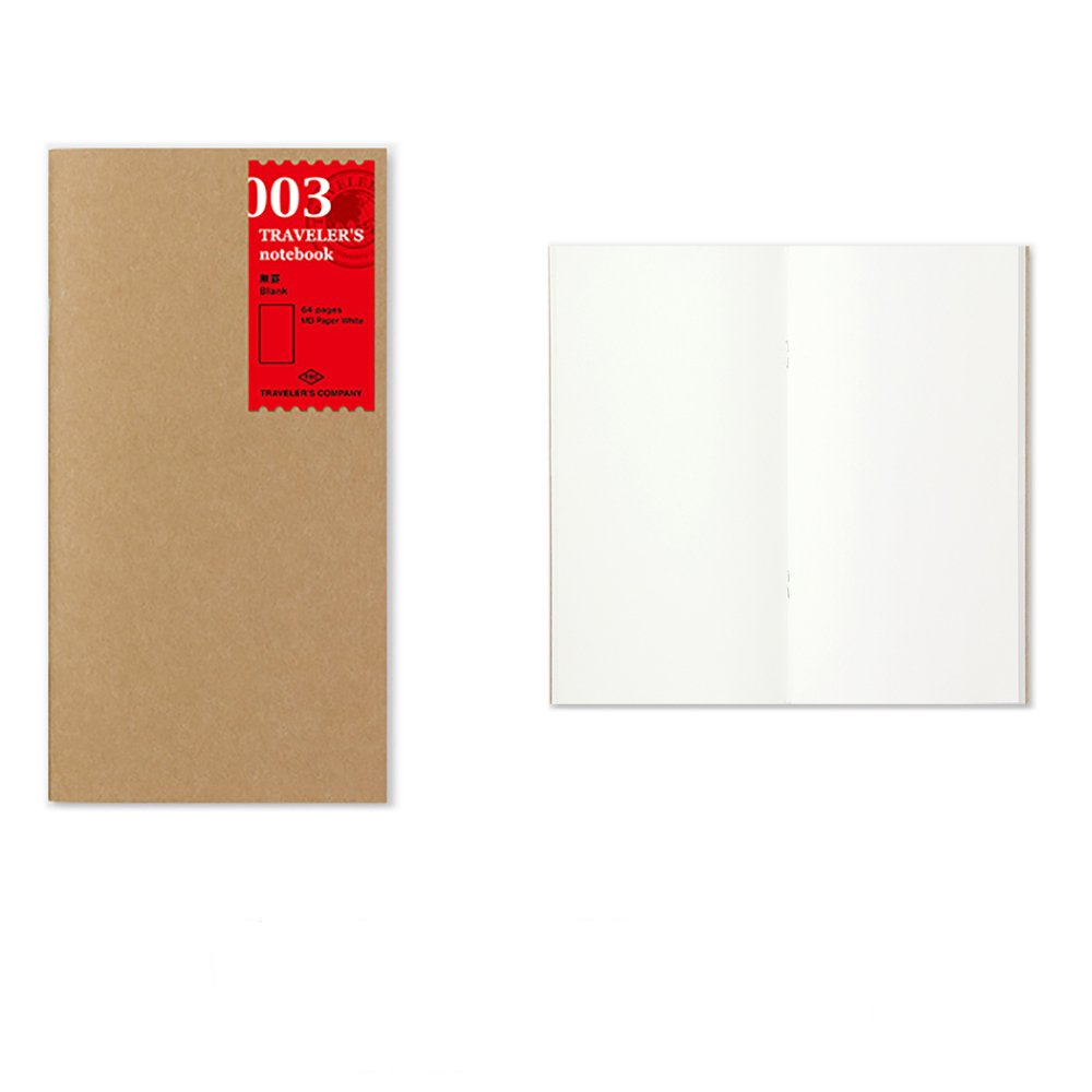 Traveler's Company Regular Blue Notebook