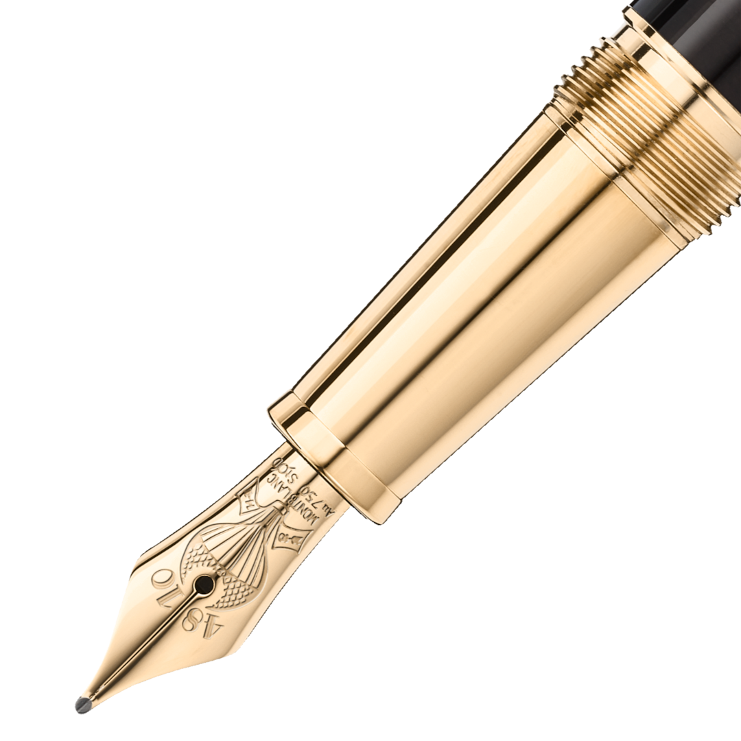Montblanc Meisterstück Around the World in 80 Days Part 2 Doué Classique 128470 145 Caneta de Tinta Permanente