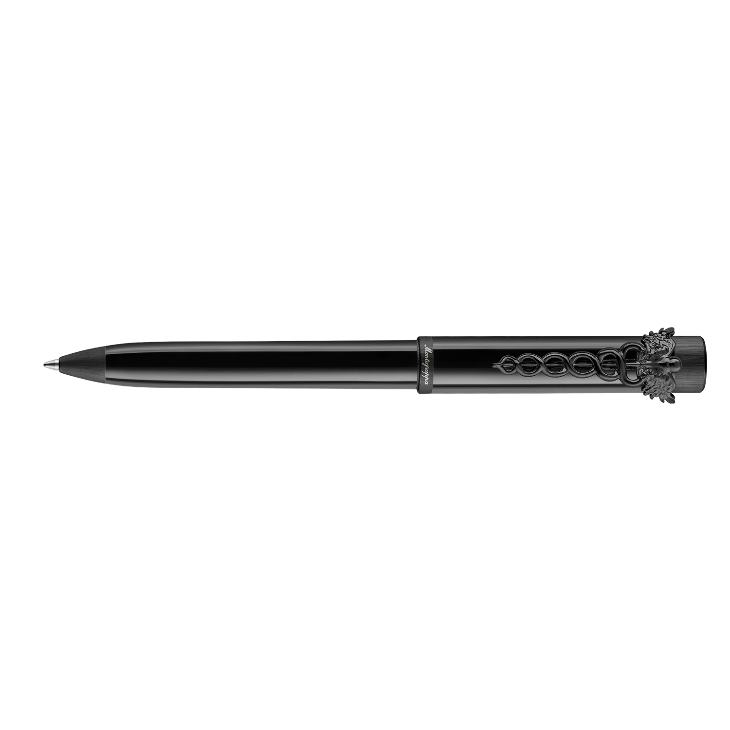Montegrappa Zero Caduceus Ultra Black Esferográfica