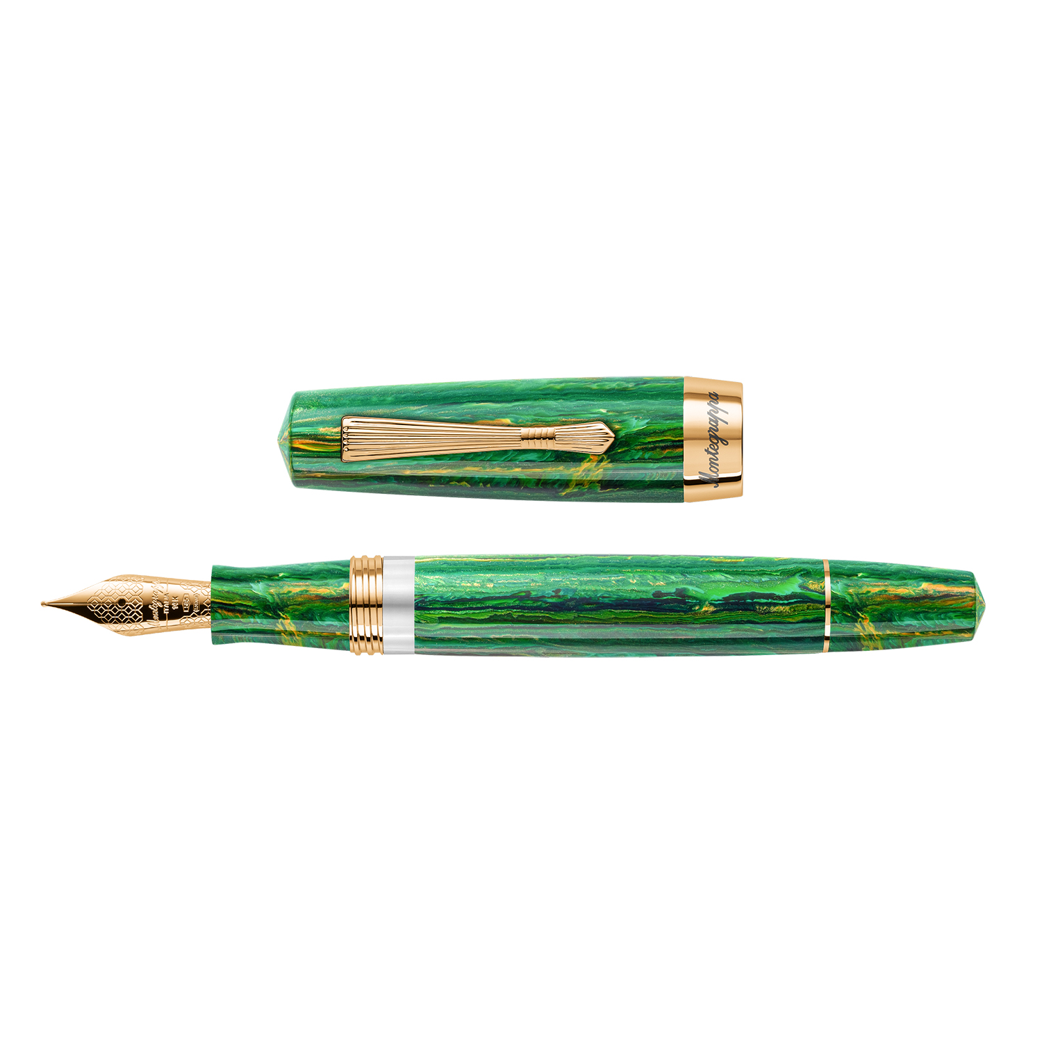 Montegrappa Elmo 02 Ventorum Favonius Piston Caneta de tinta permanente