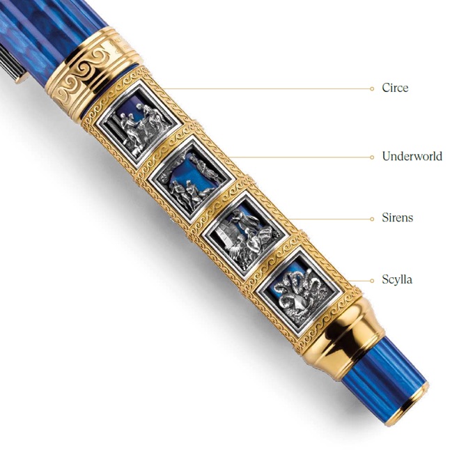 Montegrappa Greek Mythology Odyssey Chapter II Limited Edition Rollerball
