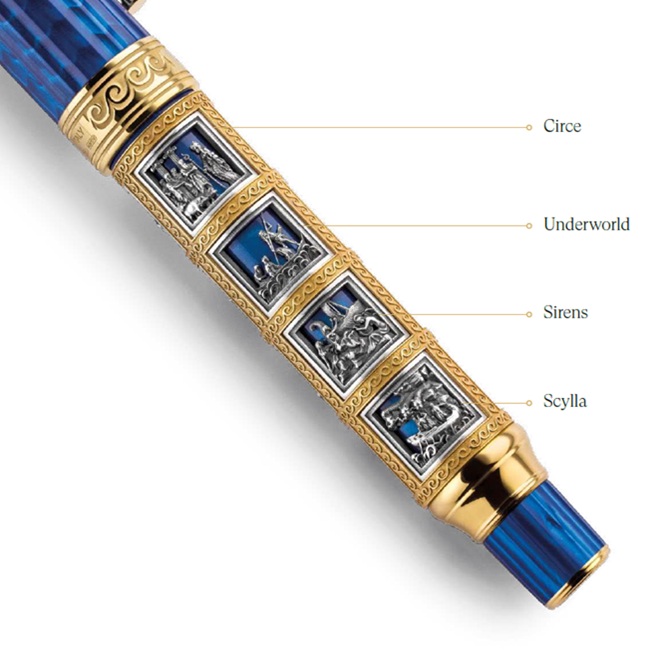 Montegrappa Greek Mythology Odyssey Chapter II Limited Edition Rollerball
